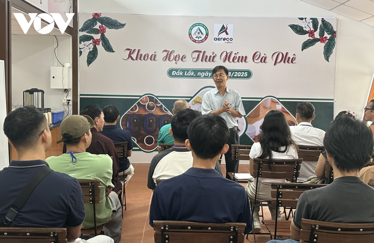 Đắk Lắk đào tạo nhân lực cà phê để nâng cao giá trị ngành hàng